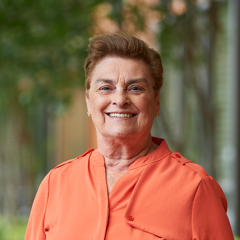 Portrait of senior staff member