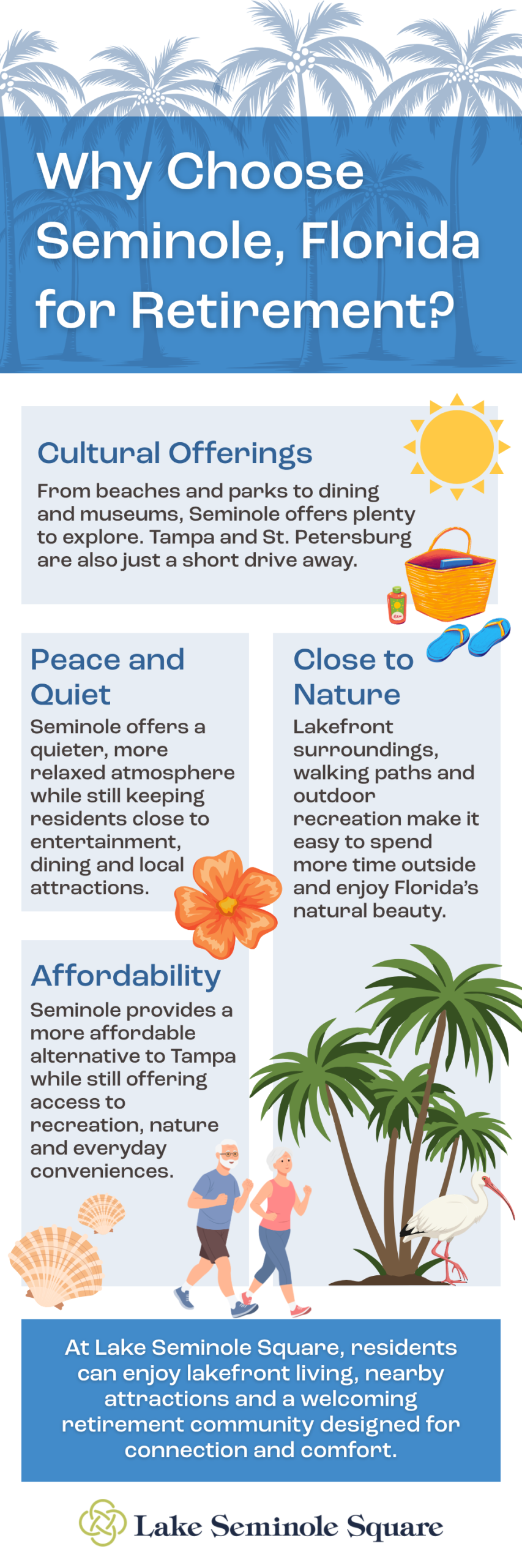 Why choose Seminole Florida infographic